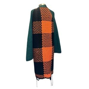 MM6 Maison Margiela Long Color Block Cardigan, MSRP $1.990